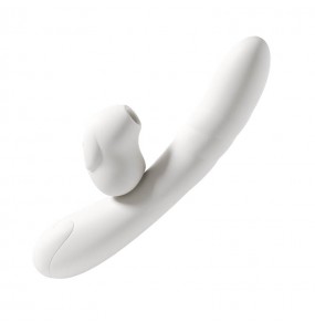 MizzZee - Bunny Detachable Thrusting Sucking Heating Vibrator Wand (Smart APP Model - Chargeable)